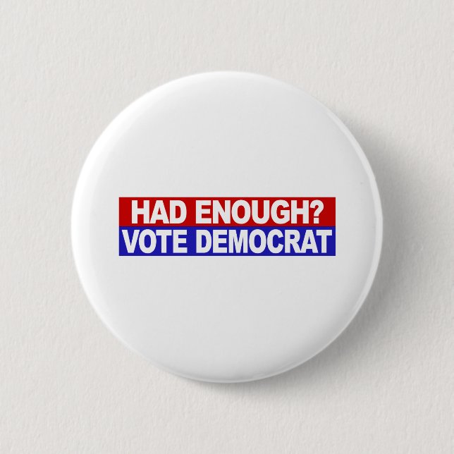 Genügend Stimme Demokraten Button (Vorderseite)