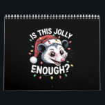 Genügt das? Christmas Opossum Sarcastic Kalender<br><div class="desc">Weihnachten Opossum Weihnachten Weihnachten Possum Sarcastic ist dieses Jolly genug? Christmas Opossum Sarcastic</div>