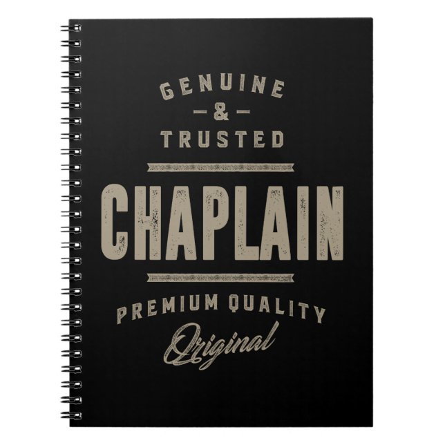 Genuine Chaplain Notizblock (Vorderseite)
