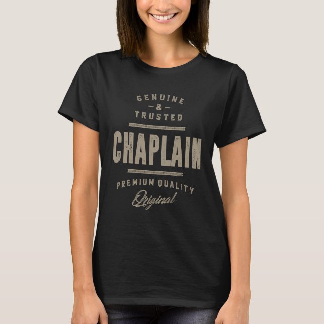 Genuine Chaplain T-Shirt (Vorderseite)