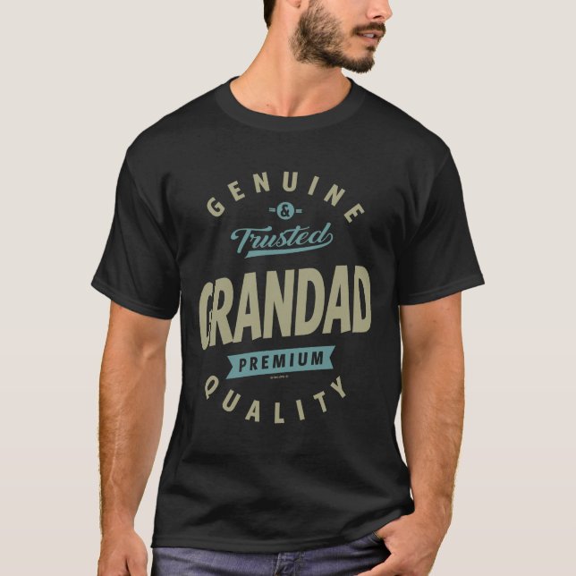 Genuine Grandad T-Shirt (Vorderseite)