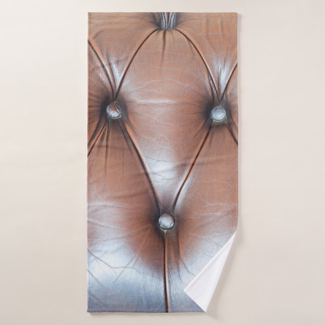 Genuine leather upholstery background,  luxury dec badehandtuch (Badehandtuch)