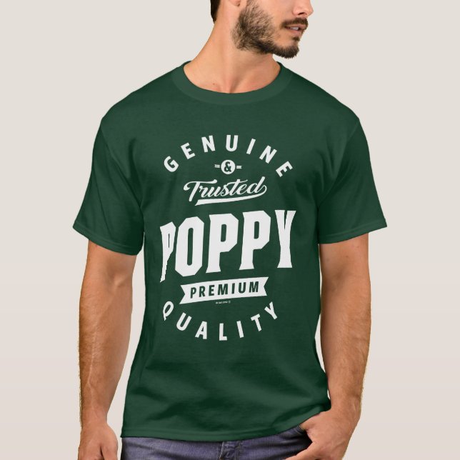 Genuine Poppy Gift T-Shirt (Vorderseite)