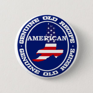 Genuine Recipe American Button