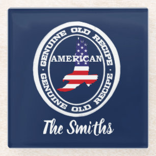 Genuine Recipe American Glasuntersetzer