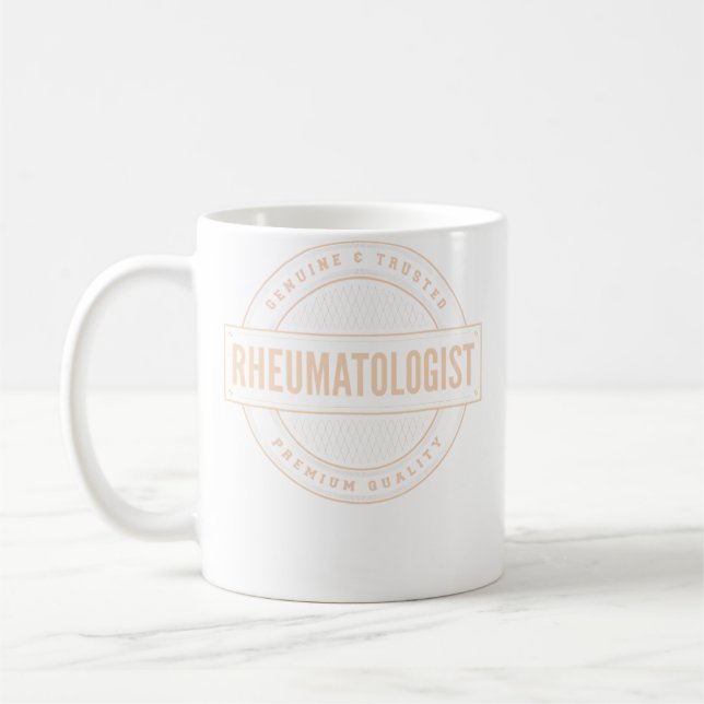 Genuine Trusted Rheumatologe Doktor Apparel Kaffeetasse (Links)