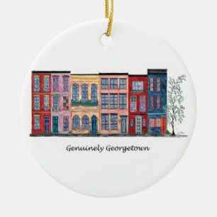 Genuinely Georgetown Keramik Ornament