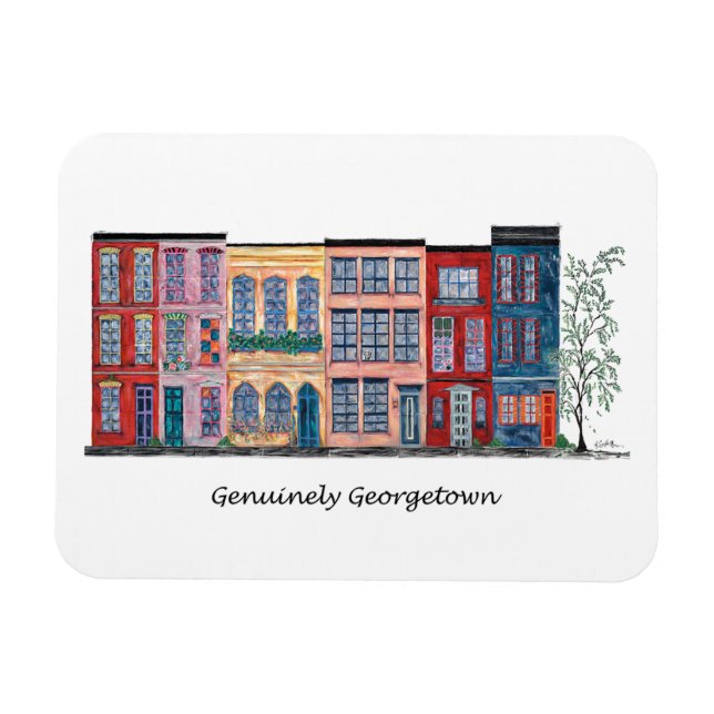 Genuinely Georgetown Magnet (Horizontal)