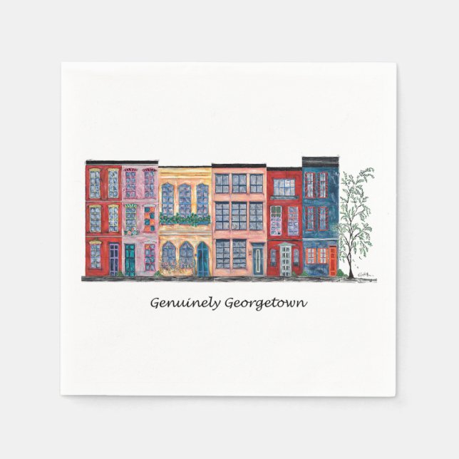 Genuinely Georgetown Serviette (Vorderseite)