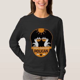 Genus Pelecanus Bird Art T-Shirt