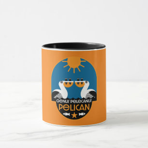 Genus Pelecanus Bird Art Tasse