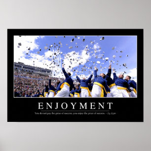Genuss: Inspirierend Zitat Poster