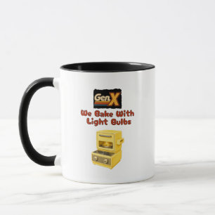 GenX - Wir backen mit Glühbirnen Tasse