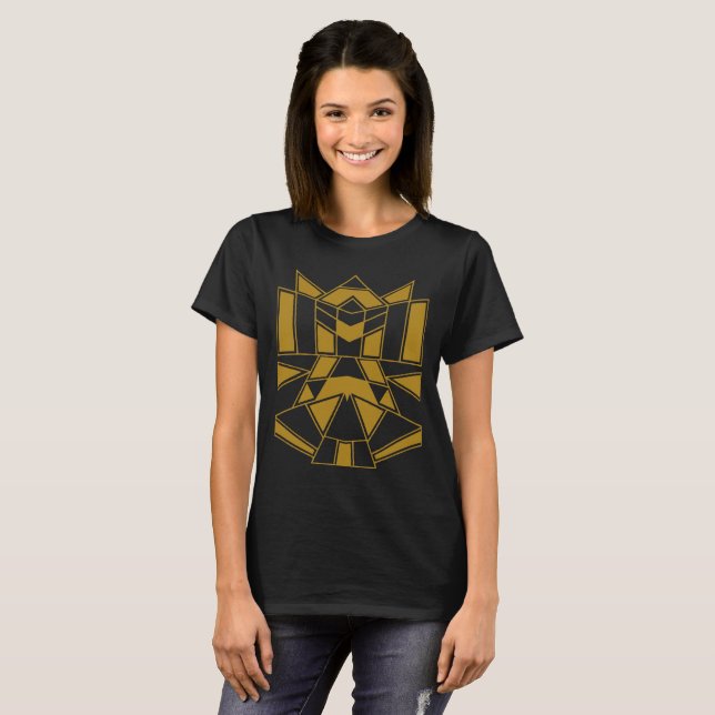 Geo #545 Gold T-Shirt (Vorne ganz)