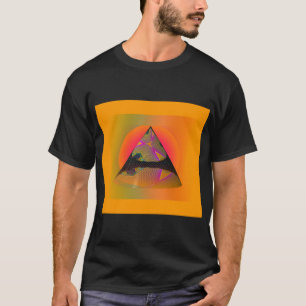 Geo Abstrakt Pyramid T - Shirt