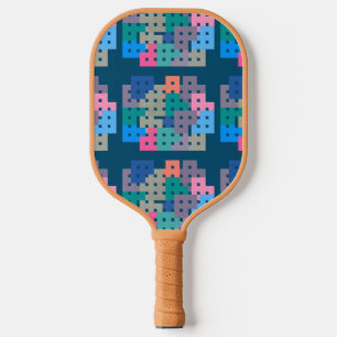 Geo Bricks Puzzle Pickleball Schläger