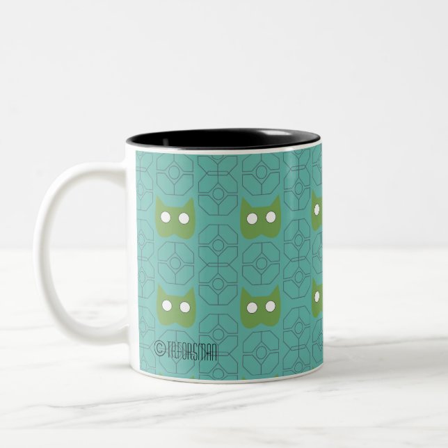 Geo Cat Tasse - Geo Cat Collection von TR Forsman (Links)