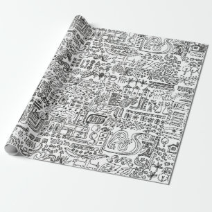 Geo-Design Geschenkpapier