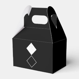 Geo Diamond Square Geschenkschachtel