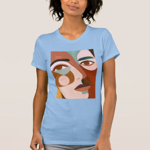 Geo Face Upclose T-Shirt