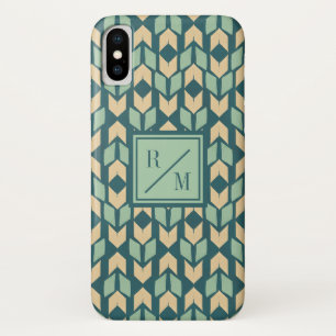 Geo geometrischer aquamariner Pfeil des Case-Mate iPhone Hülle