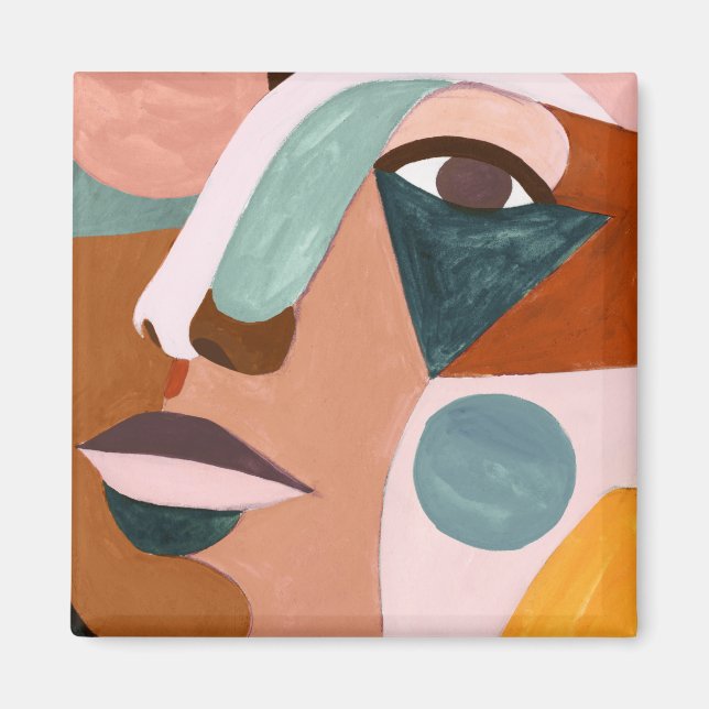 Geo Half Face Magnet (Vorne)