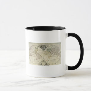 Geo-Hydrografisches Mappamonde Tasse