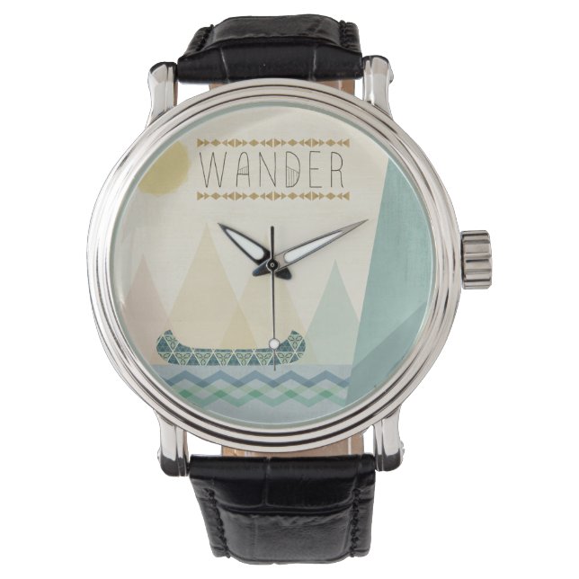 Geo III | Wander Armbanduhr (Vorderseite)