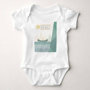 Geo im Freieniii   wandern Baby Strampler