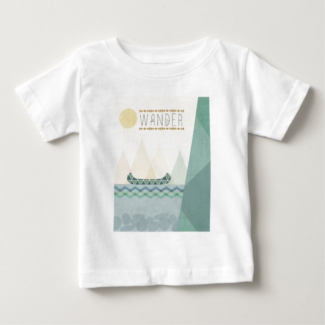 Geo im Freieniii | wandern Baby T-shirt (Vorderseite)