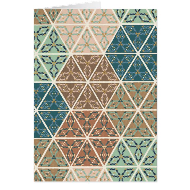 Geo im Freienxi | blaues u. grünes Stammes- Muster (Vorne)