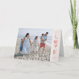 Geo Liebe Valentinstag Fotokarte - Lachs Ankündigung