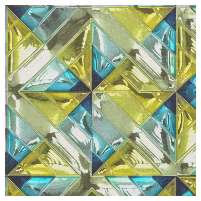 Geo-Muster X1-4 Optionen Stoff (Nahaufnahme)