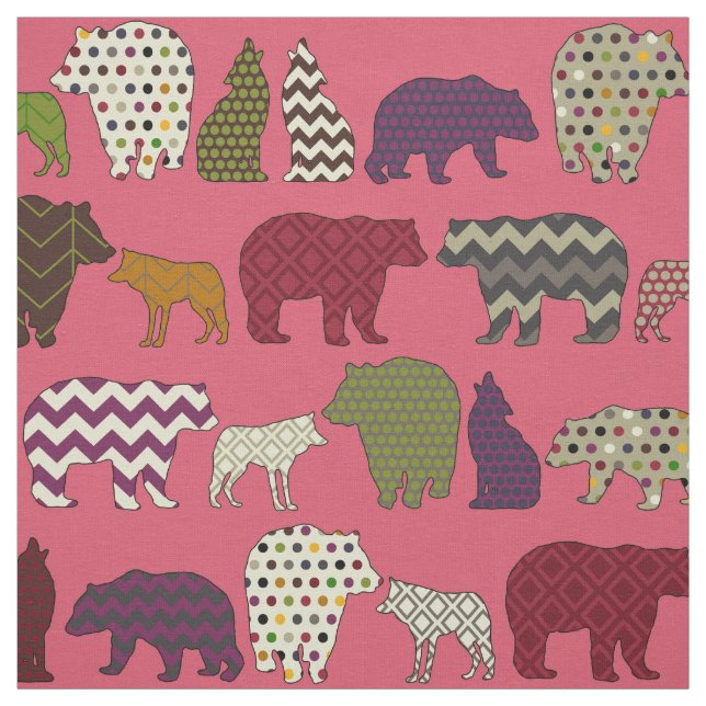 Geo-Party Stoff (Muster)