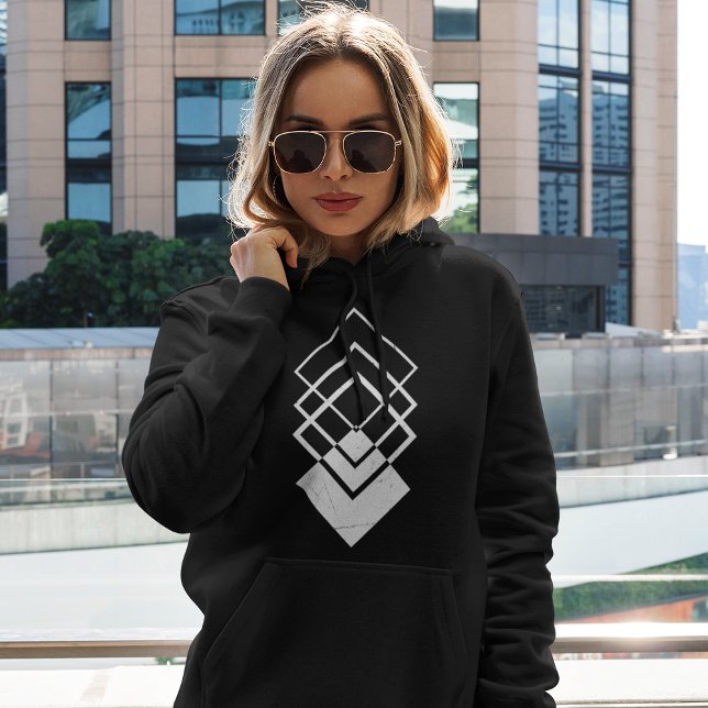 Geo Repeat Diamond Hoodie (Von Creator hochgeladen)