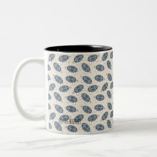 Geo-Schildkröte-Tasse - Geo Cat-Sammlung durch TR  Zweifarbige Tasse