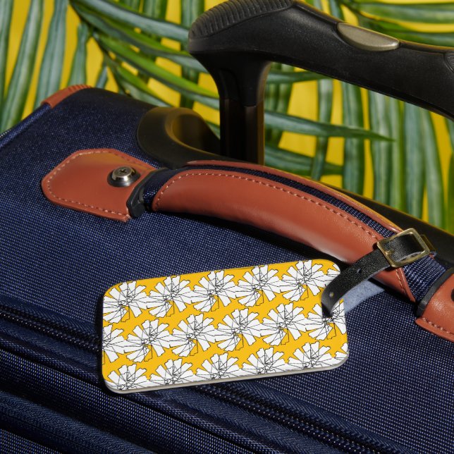 Geo Spinners Design Gepäckanhänger (Vorderseite Insitu 3)