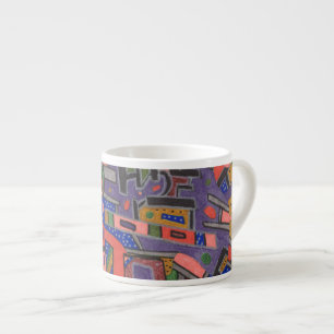 Geo-Tech, abstrakt Espressotasse