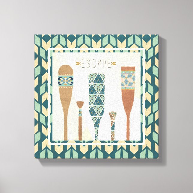 Geo VI | Flucht Leinwanddruck (Vorderseite)