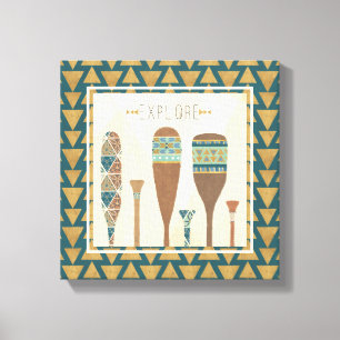 Geo VII   Entdecken Leinwanddruck