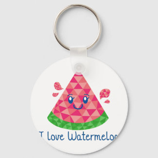 Geo Watermelon Schlüsselanhänger