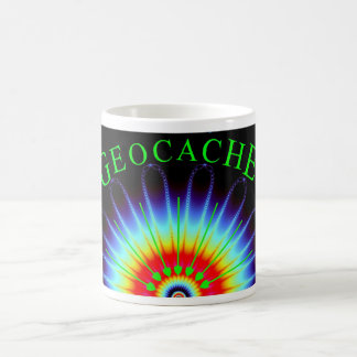 Geocache Fraktal Kaffeetasse