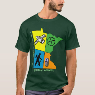 Geocache Minnesota 4-Colors Shirt