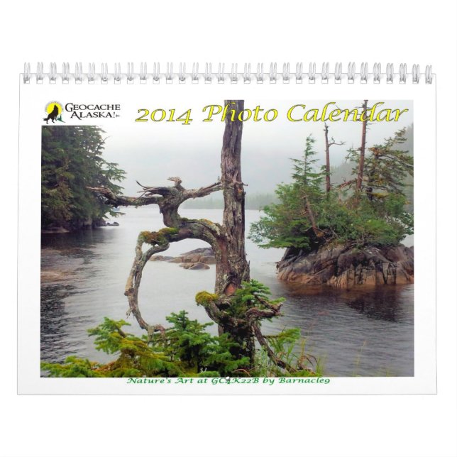 GeocacheAlaska 2014! Foto-Kalender Kalender (Titelbild)