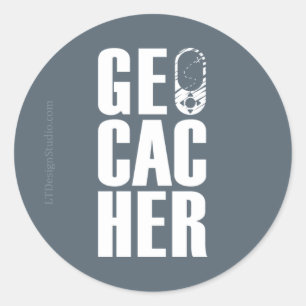 Geocacher - Aufkleber