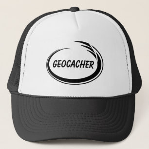 Geocacher Black Splash Truckerkappe
