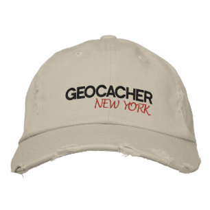 Geocacher New York Bestickte Baseballkappe