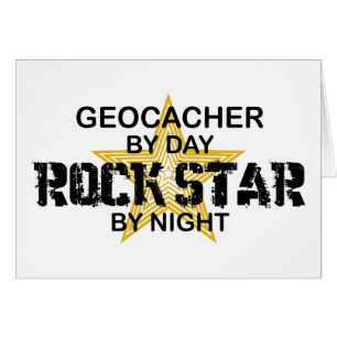 Geocacher Rockstar bis zum Nacht
