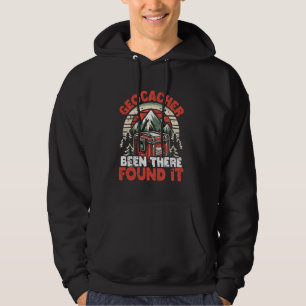 Geocacher wurde dort gefunden es Schatzsuche Geoca Hoodie