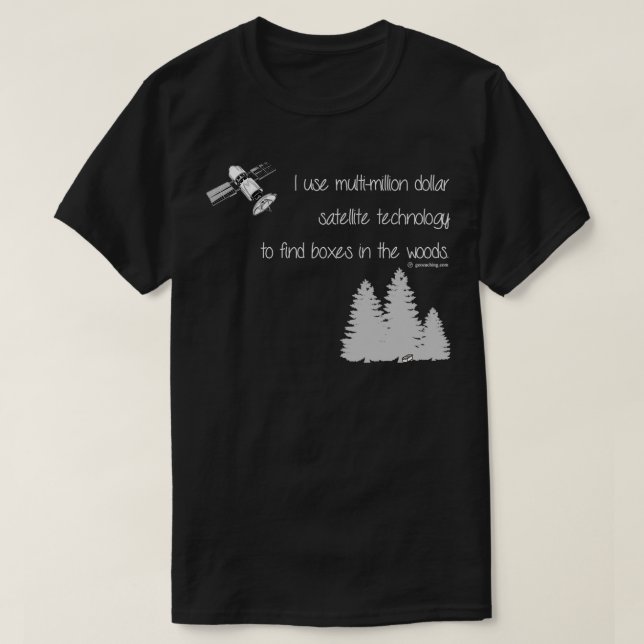 Geocaching 15 T-Shirt (Design vorne)